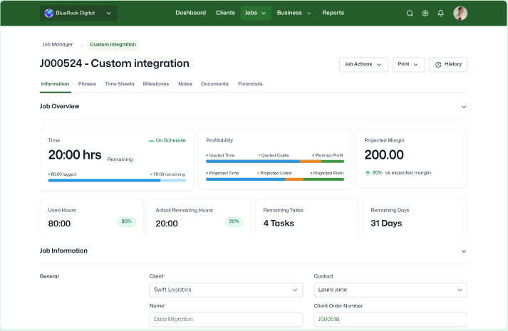 WorkflowMax-job-overview