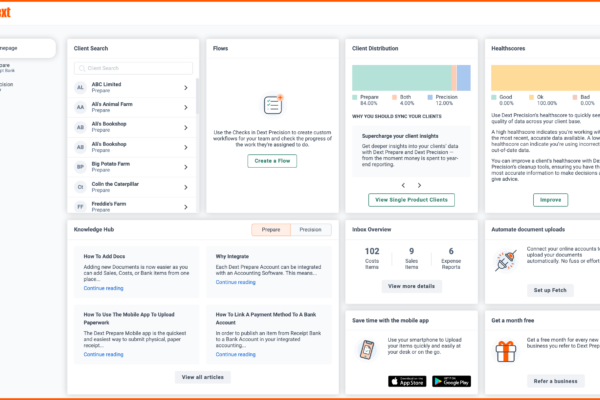 Dext Homepage