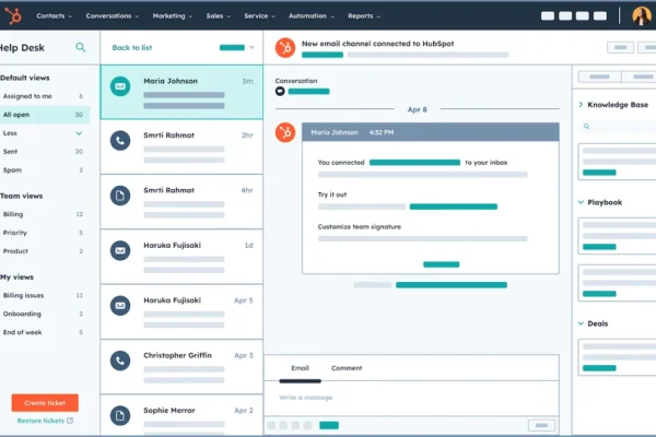 HubSpot Helpdesk