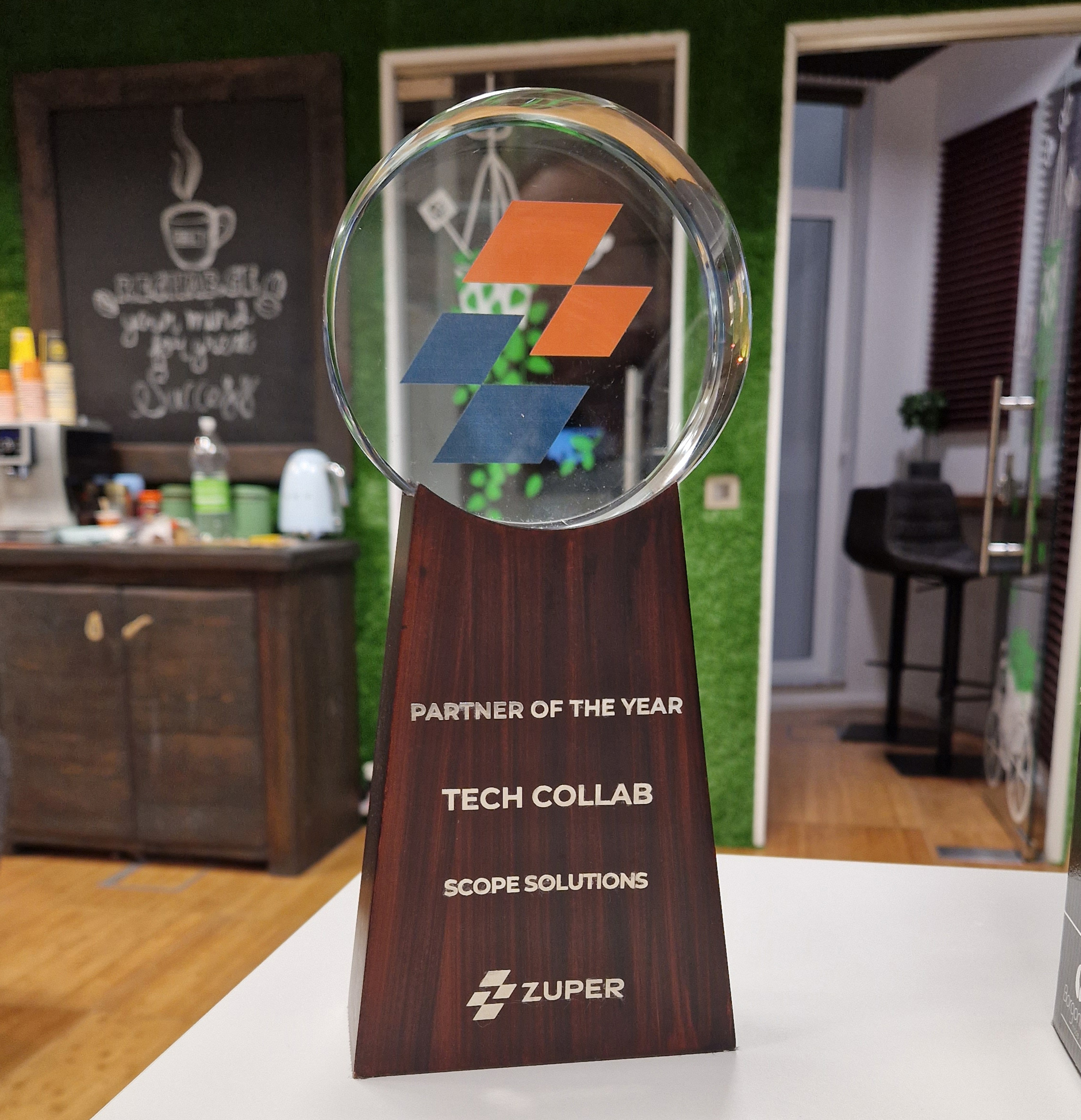 Partner of the Year Trophy