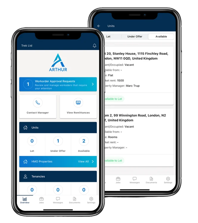 Arthur Online Property Management Property Owner