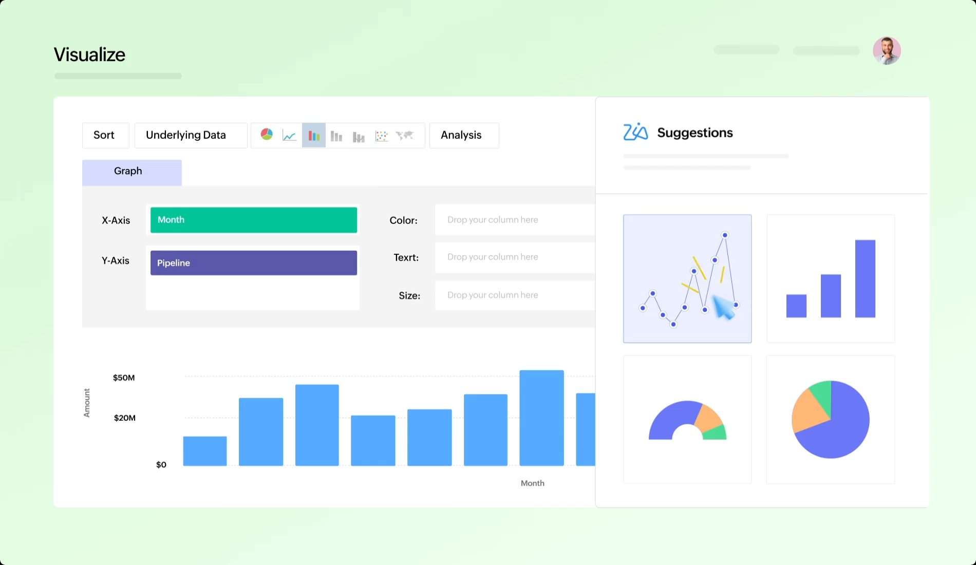 Zoho Anaysis Visualize