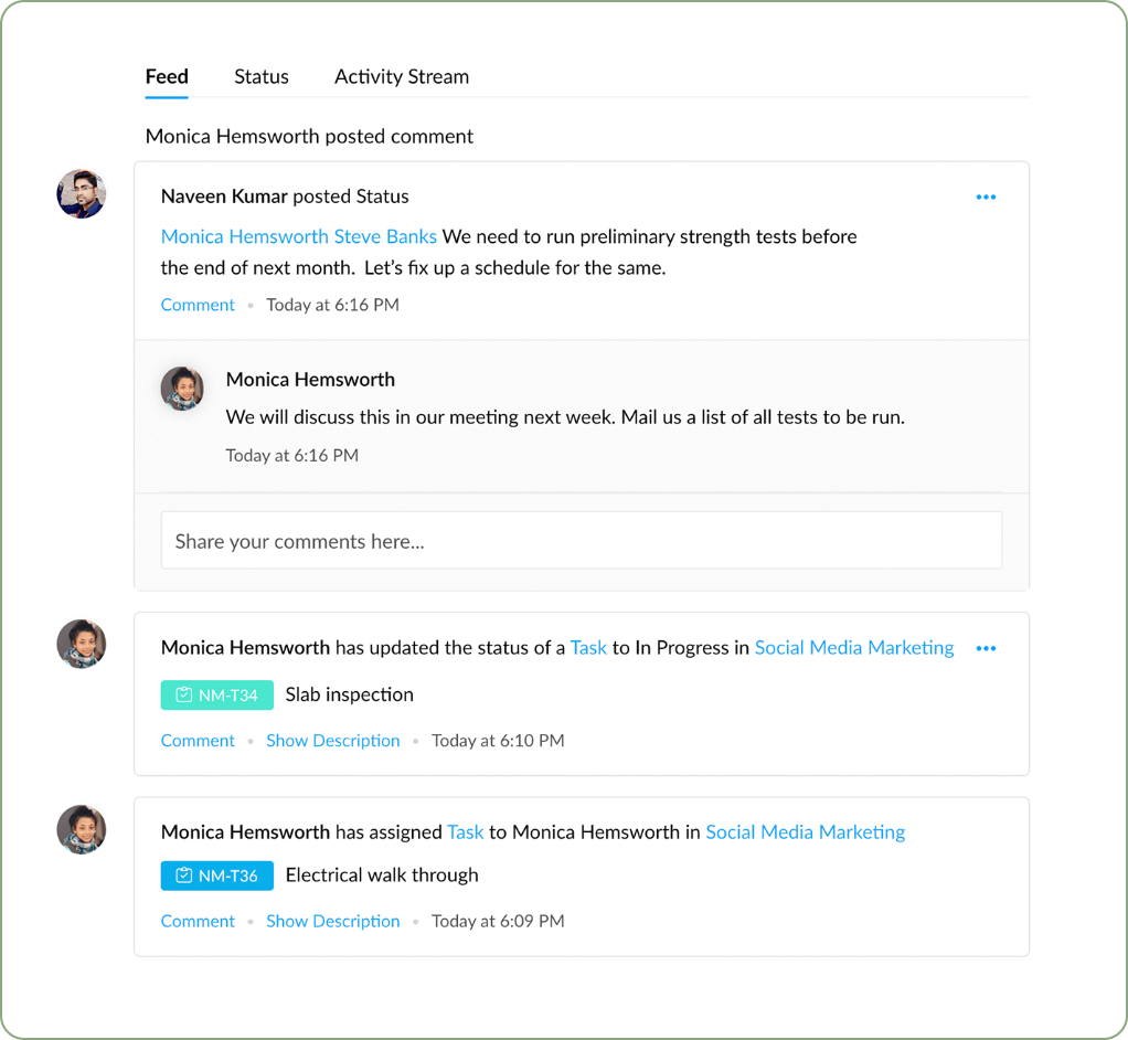 Zoho One Collaboration